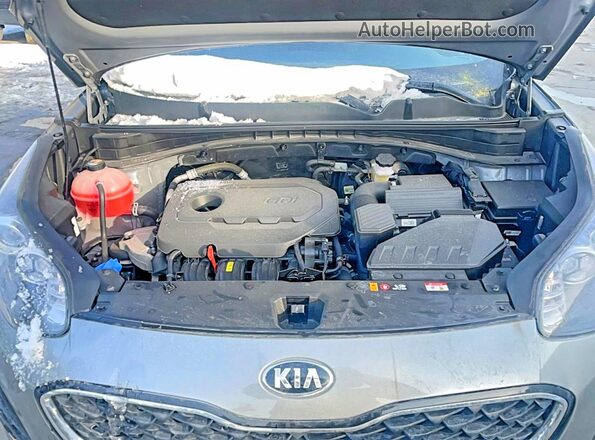 KNDPMCAC2N7001369 2022 KIA SPORTAGE Silver Widok deski rozdzielczej