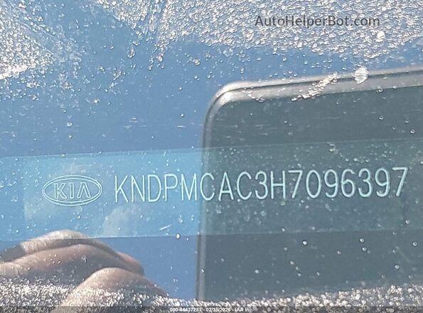 KNDPMCAC3H7096397 2017 KIA SPORTAGE Silver ძრავის განყოფილების ხედი