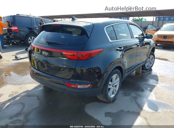 KNDPMCAC4H7092861 2017 KIA SPORTAGE Black Tył prawy