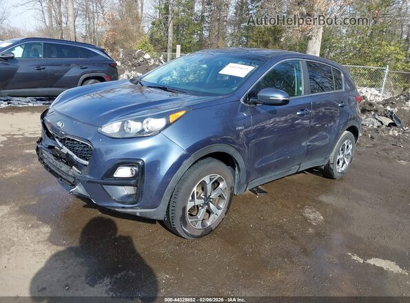 KNDPMCAC7L7789322 2020 KIA SPORTAGE Dark Blue Przód lewy