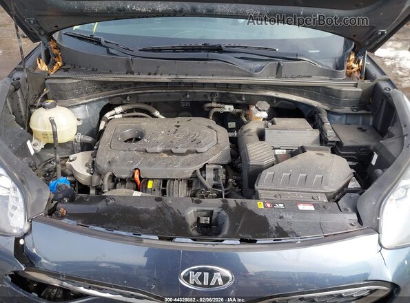 KNDPMCAC7L7789322 2020 KIA SPORTAGE Dark Blue Widok z tyłu