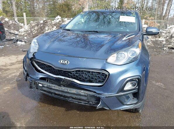 KNDPMCAC7L7789322 2020 KIA SPORTAGE Dark Blue Widok z przodu