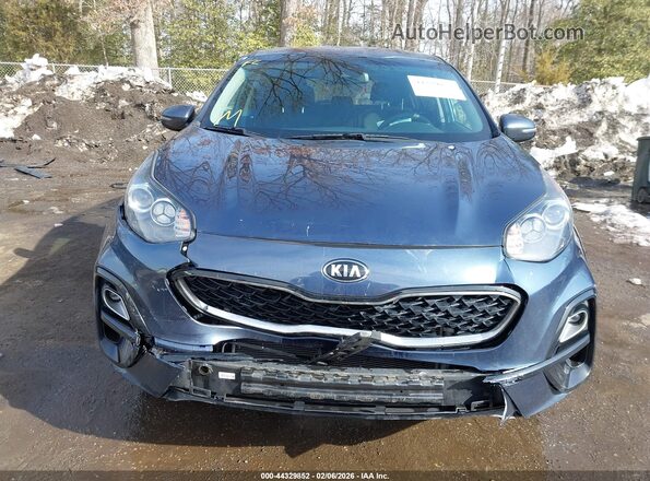 KNDPMCAC7L7789322 2020 KIA SPORTAGE Dark Blue Widok zestawu wskaźników