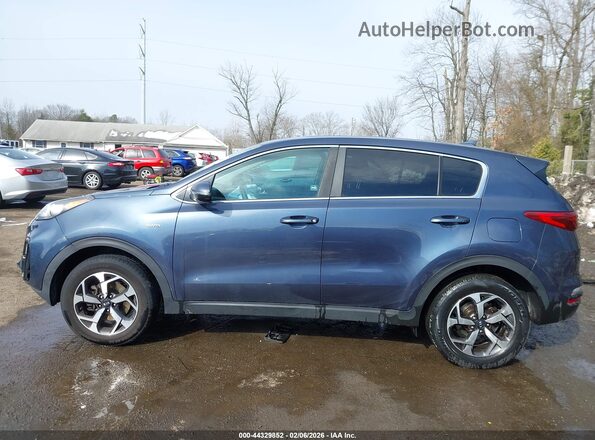 KNDPMCAC7L7789322 2020 KIA SPORTAGE Dark Blue Widok wnętrza 360 stopni