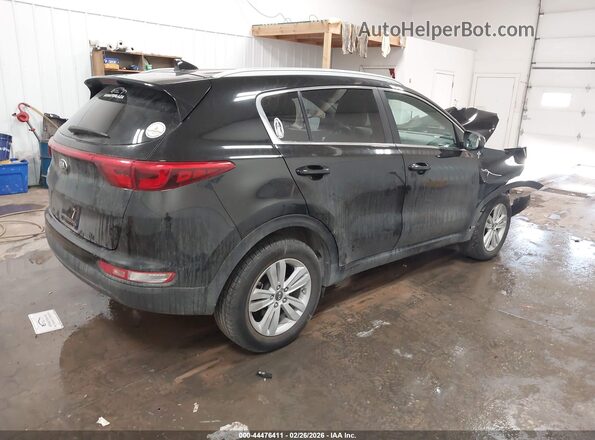 KNDPMCAC9H7184435 2017 KIA SPORTAGE Black Задня права чверть