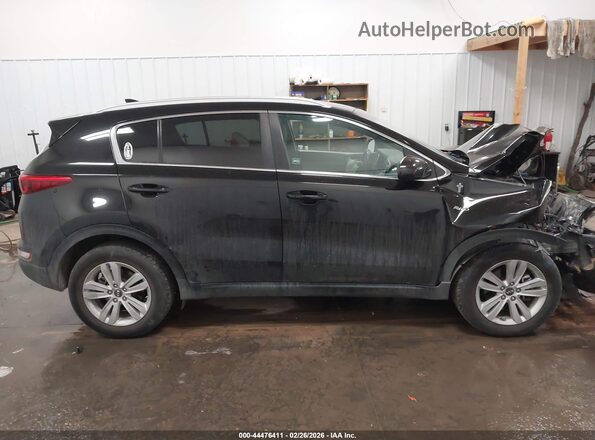 KNDPMCAC9H7184435 2017 KIA SPORTAGE Black Панорамний вид салону 360°