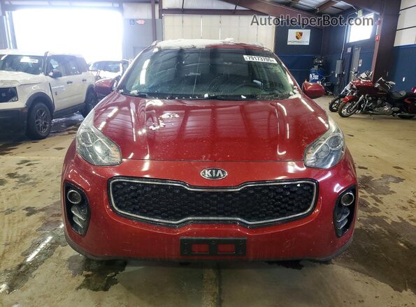 KNDPMCAC9H7271798 2017 KIA SPORTAGE Red 