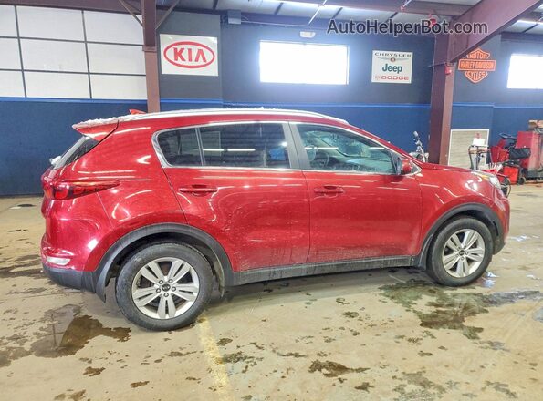 KNDPMCAC9H7271798 2017 KIA SPORTAGE Red 