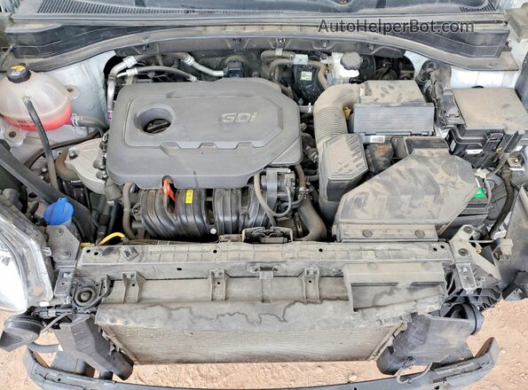 KNDPMCAC9M7915469 2021 KIA SPORTAGE Silver Engine compartment view