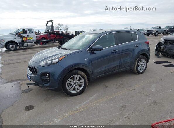 KNDPMCACXJ7446887 2018 KIA SPORTAGE Blue 