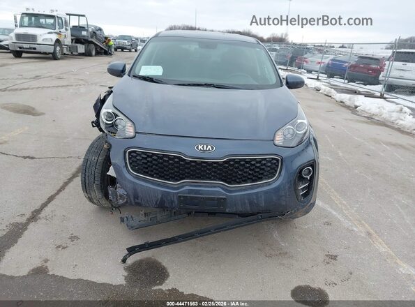 KNDPMCACXJ7446887 2018 KIA SPORTAGE Blue 