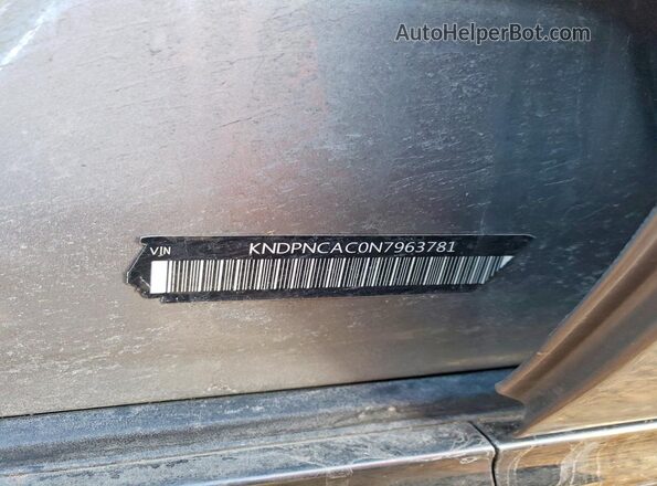 KNDPNCAC0N7963781 2022 KIA SPORTAGE Silver Widok wnętrza 360 stopni
