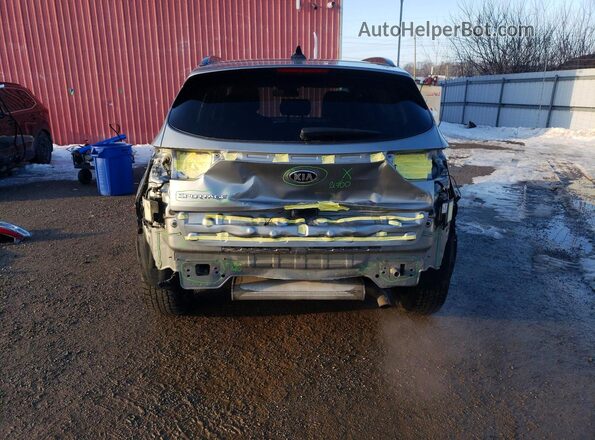 KNDPNCAC0N7963781 2022 KIA SPORTAGE Silver Widok z tyłu
