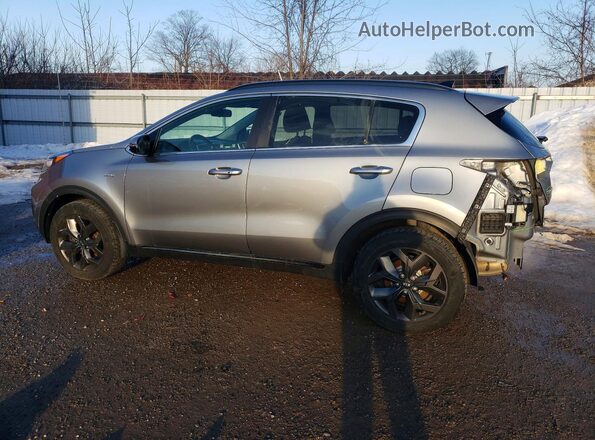 KNDPNCAC0N7963781 2022 KIA SPORTAGE Silver Tył lewy
