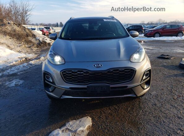 KNDPNCAC0N7963781 2022 KIA SPORTAGE Silver Widok z przodu