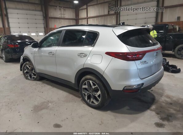 KNDPNCAC1L7707274 2020 KIA SPORTAGE Silver Rear left