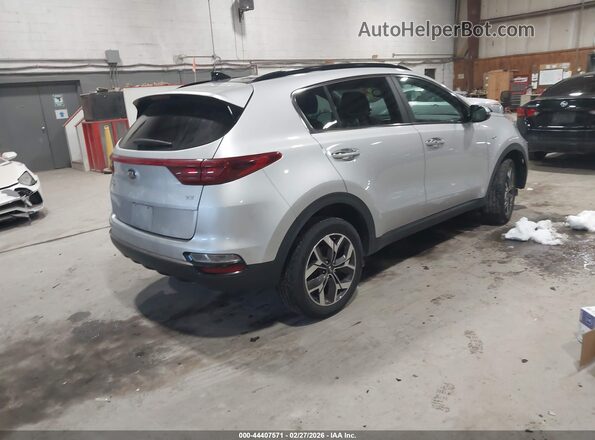 KNDPNCAC1L7707274 2020 KIA SPORTAGE Silver Rear right