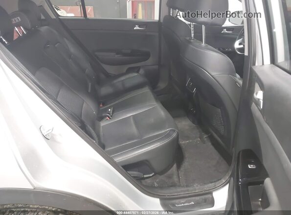 KNDPNCAC1L7707274 2020 KIA SPORTAGE Silver VIN sticker view