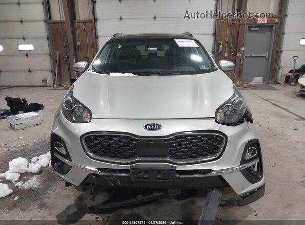 KNDPNCAC1L7707274 2020 KIA SPORTAGE Silver Rear interior view
