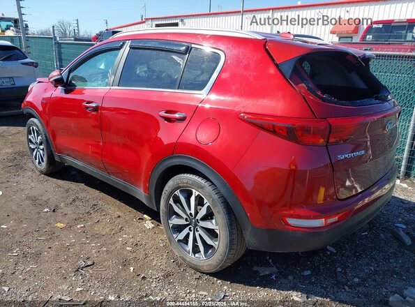KNDPNCAC3K7582826 2019 KIA SPORTAGE Red Tył lewy
