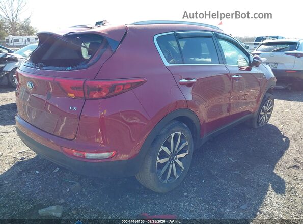 KNDPNCAC3K7582826 2019 KIA SPORTAGE Red Tył prawy