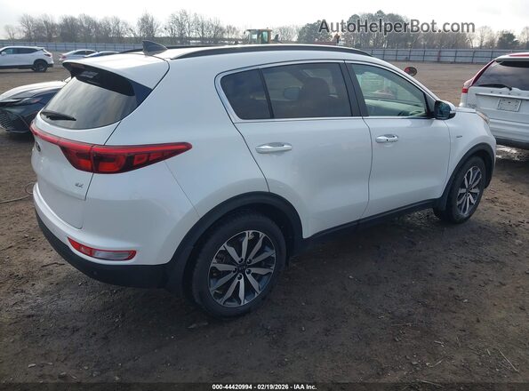 KNDPNCAC6K7572727 2019 KIA SPORTAGE Белый Задняя правая четверть