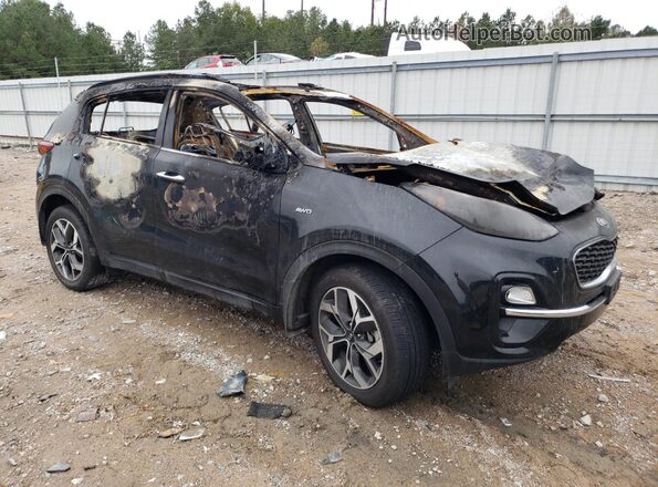 KNDPNCAC6N7952431 2022 KIA SPORTAGE Black Передня права чверть