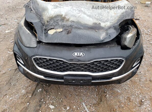 KNDPNCAC6N7952431 2022 KIA SPORTAGE Black Вид підкапотного простору