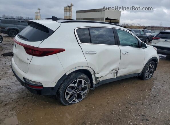 KNDPNCAC9N7991224 2022 KIA SPORTAGE White Tył prawy
