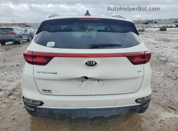 KNDPNCAC9N7991224 2022 KIA SPORTAGE White Widok z tyłu
