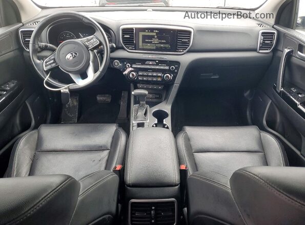 KNDPNCAC9N7991224 2022 KIA SPORTAGE White Widok deski rozdzielczej