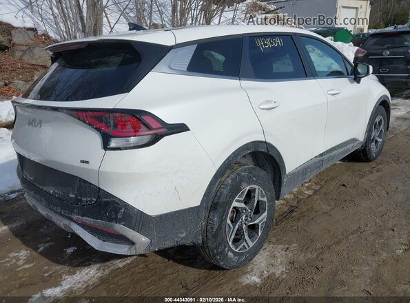 KNDPUCDF2R7273531 2024 KIA SPORTAGE White უკანა მარჯვენა
