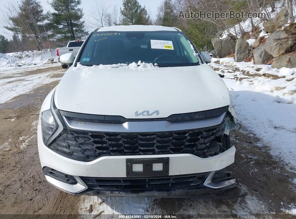 KNDPUCDF2R7273531 2024 KIA SPORTAGE White ხელსაწყოთა პანელის ხედი