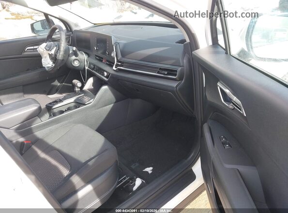 KNDPUCDF2R7273531 2024 KIA SPORTAGE White წინა სალონის ხედი