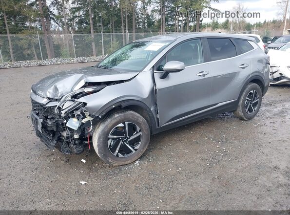 KNDPUCDG1R7126822 2024 KIA SPORTAGE HYBRID Серый Передняя левая четверть