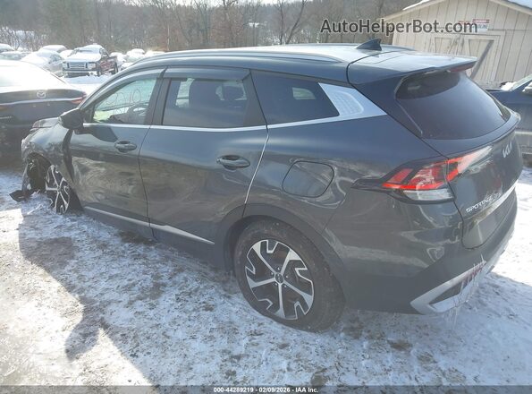 KNDPVCAG1P7066247 2023 KIA SPORTAGE HYBRID Серый Задняя левая четверть
