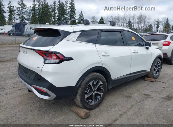 KNDPVCAG6P7012958 2023 KIA SPORTAGE HYBRID White Задня права чверть