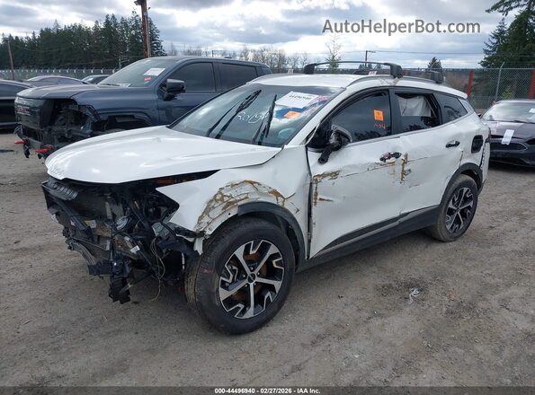 KNDPVCAG6P7012958 2023 KIA SPORTAGE HYBRID White Передня ліва чверть