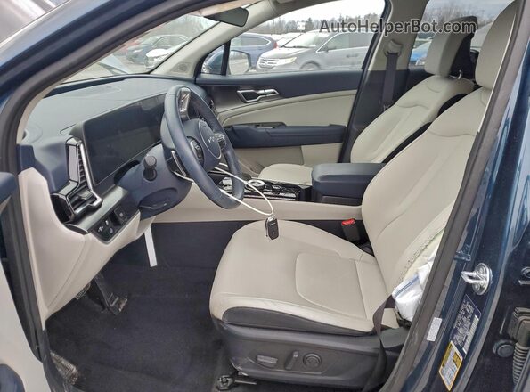 KNDPVCDG2S7233719 2025 KIA SPORTAGE Blue Widok wnętrza z przodu