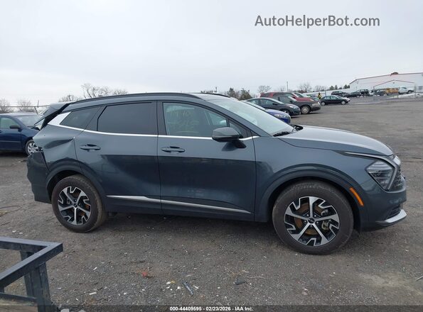 KNDPVCDG5R7157374 2024 KIA SPORTAGE HYBRID Gray Սալոնի 360 աստիճան տեսք