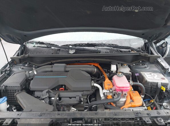 KNDPVCDG7R7154380 2024 KIA SPORTAGE HYBRID Gray Vista trasera