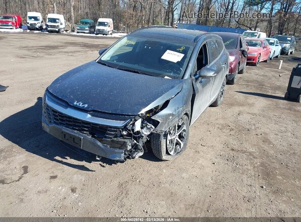 KNDPVCDG7S7208489 2025 KIA SPORTAGE HYBRID Gray წინა ხედი