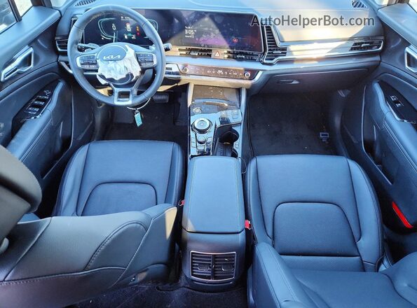 KNDPVCDG8S7227004 2025 KIA SPORTAGE Black Dashboard view