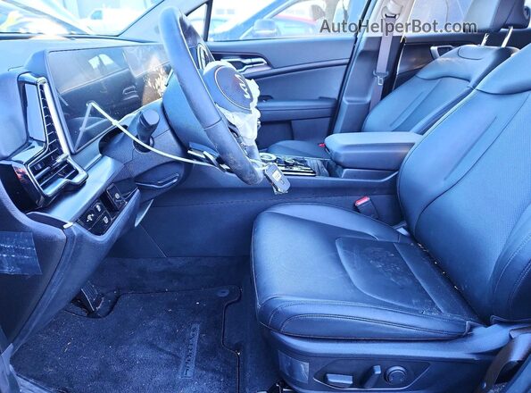 KNDPVCDG8S7227004 2025 KIA SPORTAGE Black Front interior view