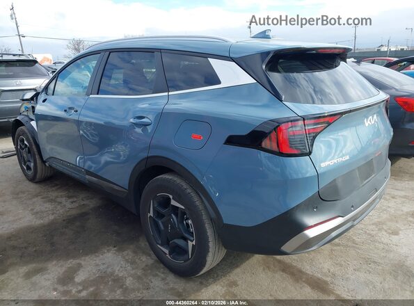 KNDPVDDG1T7309826 2026 KIA SPORTAGE HYBRID Blue Rear left