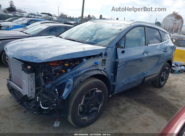 KNDPVDDG1T7309826 2026 KIA SPORTAGE HYBRID Blue Front left