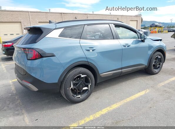 KNDPVDDG6T7285295 2026 KIA SPORTAGE HYBRID Light Blue Задня права чверть