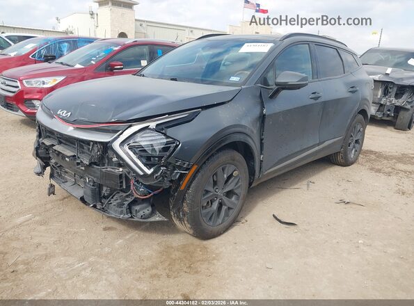 KNDPXCDG2R7153292 2024 KIA SPORTAGE HYBRID Gray Vista tres cuartos delantera izquierda