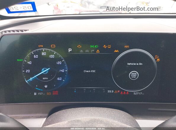 KNDPXCDG2R7153292 2024 KIA SPORTAGE HYBRID Gray Vista de los asientos traseros