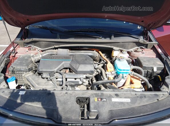 KNDPYDAH3P7055353 2023 KIA SPORTAGE PLUG-IN HYBRID Maroon Vista trasera